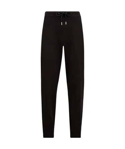 MONCLER MONCLER LOGO PATCH DRAWSTRING SWEATPANTS