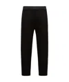 Moncler Elastic Waist Sweatpants In Black