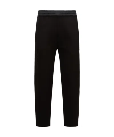 Moncler Elastic Waist Sweatpants In Black