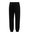 Moncler Elastic Waist Sweatpants In Black