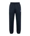 Moncler Elastic Waist Sweatpants In Blue