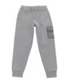 Moncler Elastic Waist Sweatpants In Gray