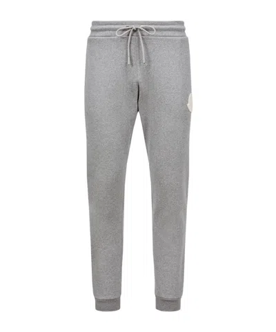Moncler Elastic Waist Sweatpants In Gray