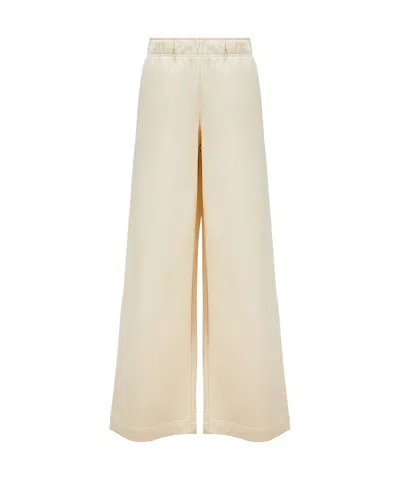 Moncler Elastic Waist Sweatpants In Nude