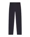 Moncler Elastic Waist Track Pants In Black