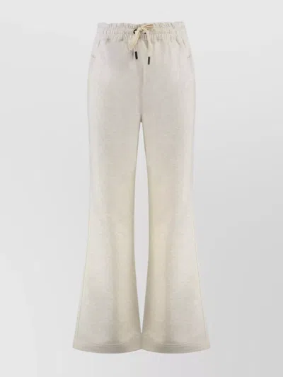 Moncler Elastic Waistband Flared Leg Track-pants