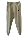 Moncler Elasticated-cuff Track Pants In Neutral