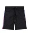 Moncler Drawstring Swimsuit In Black