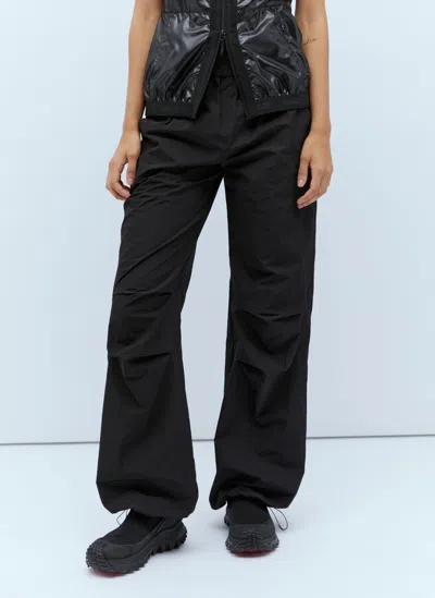 Moncler Elasticated Track Pants In Black