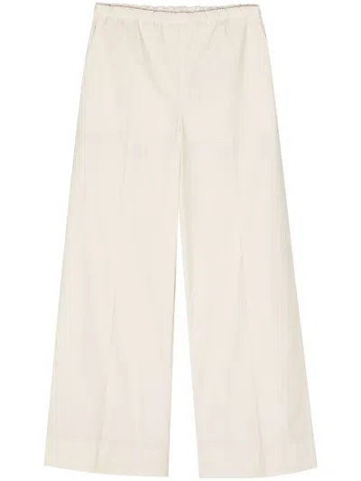 MONCLER ELASTICATED-WAIST WIDE-LEG TROUSERS