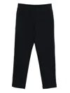 Moncler Elasticated-waistband Track Pants In Black