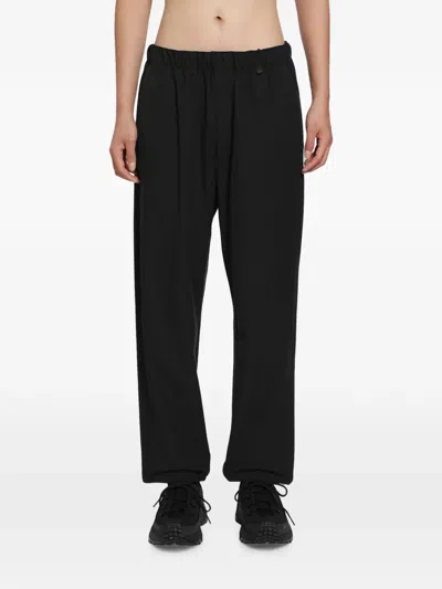 Moncler Elastic-waistband Track Pants In Black