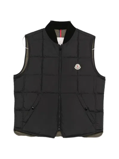 Moncler Elberton Gilet In Black