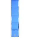 Moncler Electric Blue Polyester Foldable Padded Scarf In Blue
