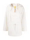 Moncler 2  Genius 1952 Asnen Broderie Anglaise Cape In White