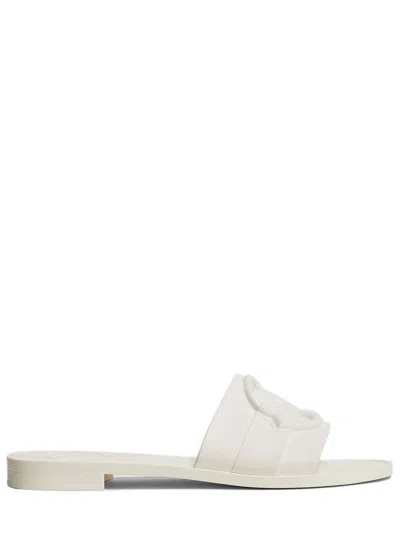 Moncler Elegant Tpu Sandals For Women In Neutral
