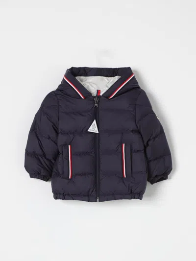 Moncler Elevated Mini Jacket For The Season In Blue