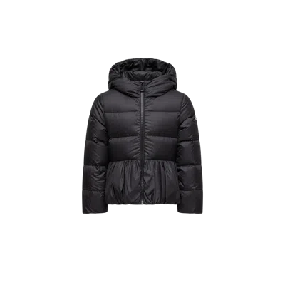 Moncler Kids' Elizaveta Hooded Down Jacket, Girls, Black, Size: 12y