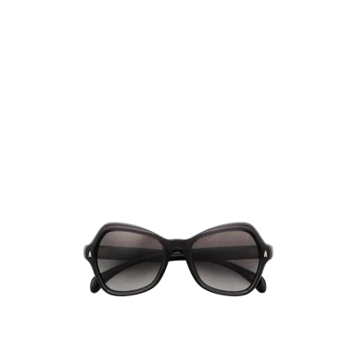 Moncler Elizia Butterfly Sunglasses, Unisex, Grey, Size: 53
