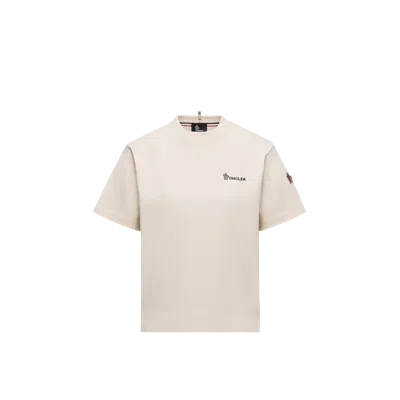Moncler T-shirt En Coton À Logo Embossé, Femme, Blanc, Taille: S In White