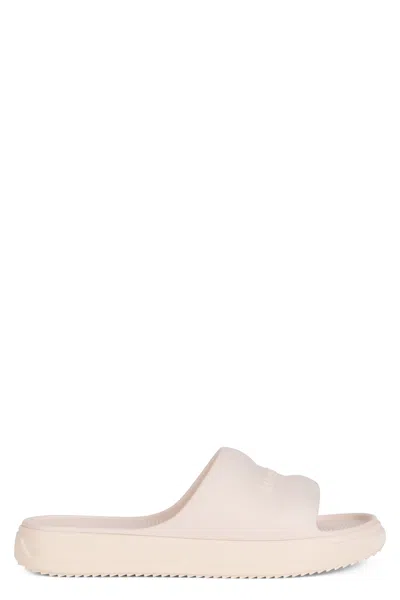 Moncler Embossed Logo Polyvinyl Slipper In Multi