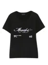 Moncler Logo T-shirt Clothing In Black