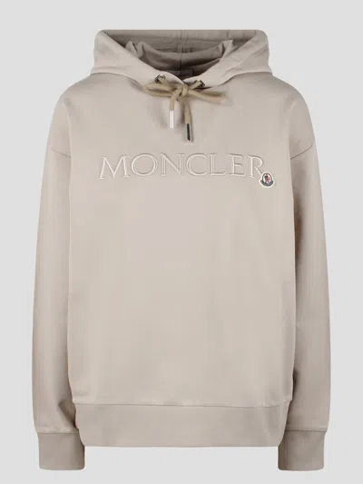 Moncler Embroidered Logo Hoodie In Default Title