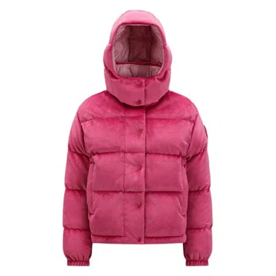 Moncler Daos Chenille Down Jacket Pink