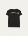 Moncler Embroidered Logo Short-sleeve T-shirt In White