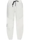 Moncler Apres Ski Panelled Drawstring Trousers In Neutrals