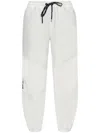 Moncler Apres Ski Panelled Drawstring Trousers In Neutrals