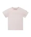 Moncler Embroidered Logo T-shirt In Pink