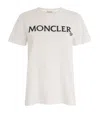 MONCLER EMBROIDERED LOGO T-SHIRT