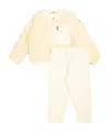 Moncler Kit Emseble Pants And Jacket In White