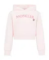 Moncler Embroidered Sweater With Logo In Pink