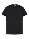 Moncler Biologic Cotton T-shirt With Embroidered Logo