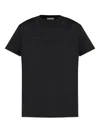 Moncler Biologic Cotton T-shirt With Embroidered Logo