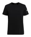 Moncler Black Ss T-shirt In Black