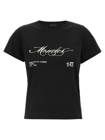 MONCLER MONCLER EMBROIDERY T-SHIRT