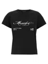 Moncler Logo T-shirt Clothing In Black