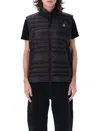 Moncler Men Emeishan Down Vest In Black