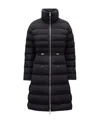 Moncler Emparis Long Down Jacket In Multi