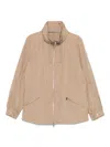 Moncler Enet Jacket In Brown