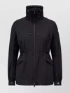 Moncler Enet Technical Twill Parka With Adjustable Hood