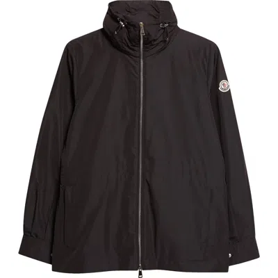 Moncler Enette Hooded Jacket In Black