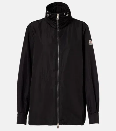 Moncler Enette Hooded Parka In Black