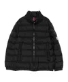 Moncler Enfant Areum Down Jacket In Black
