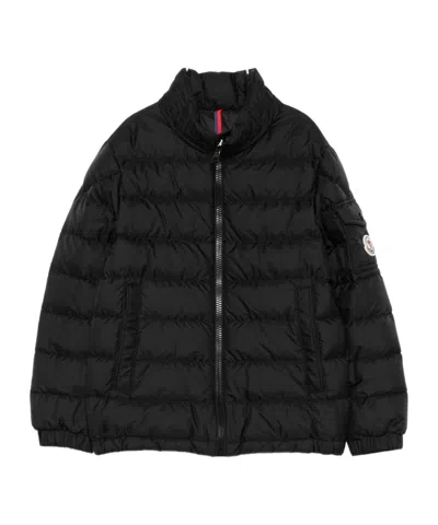 Moncler Enfant Areum Down Jacket In Black