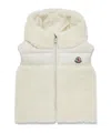 Moncler Botha Hooded Down Vest In White