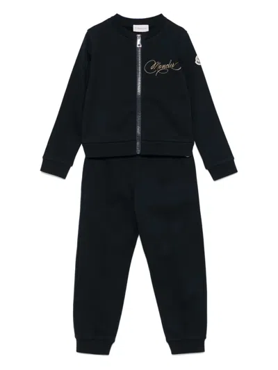 Moncler Enfant · Kids' Cotton Tracksuit In Blue